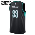 Maillot NBA Portland Trail Blazers Toumani Camara Nike 2025-26 City Edition Noir Swingman - Enfant